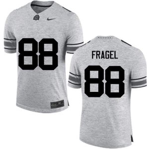 Men's Ohio State Buckeyes #88 Reid Fragel Gray Nike NCAA College Football Jersey September VFP2344QH